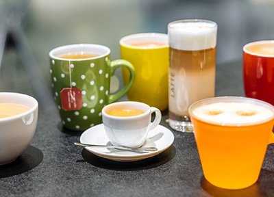 WMF1100S提供多種咖啡相關飲品