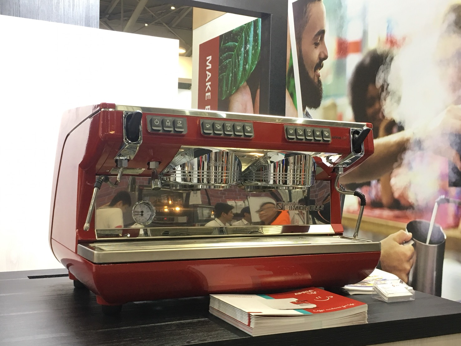 appia life 紅 電控版 高杯版 Simonelli 實用咖啡機 開店設備 咖啡吧台設備 台南 高雄 屏東 租賃 買賣