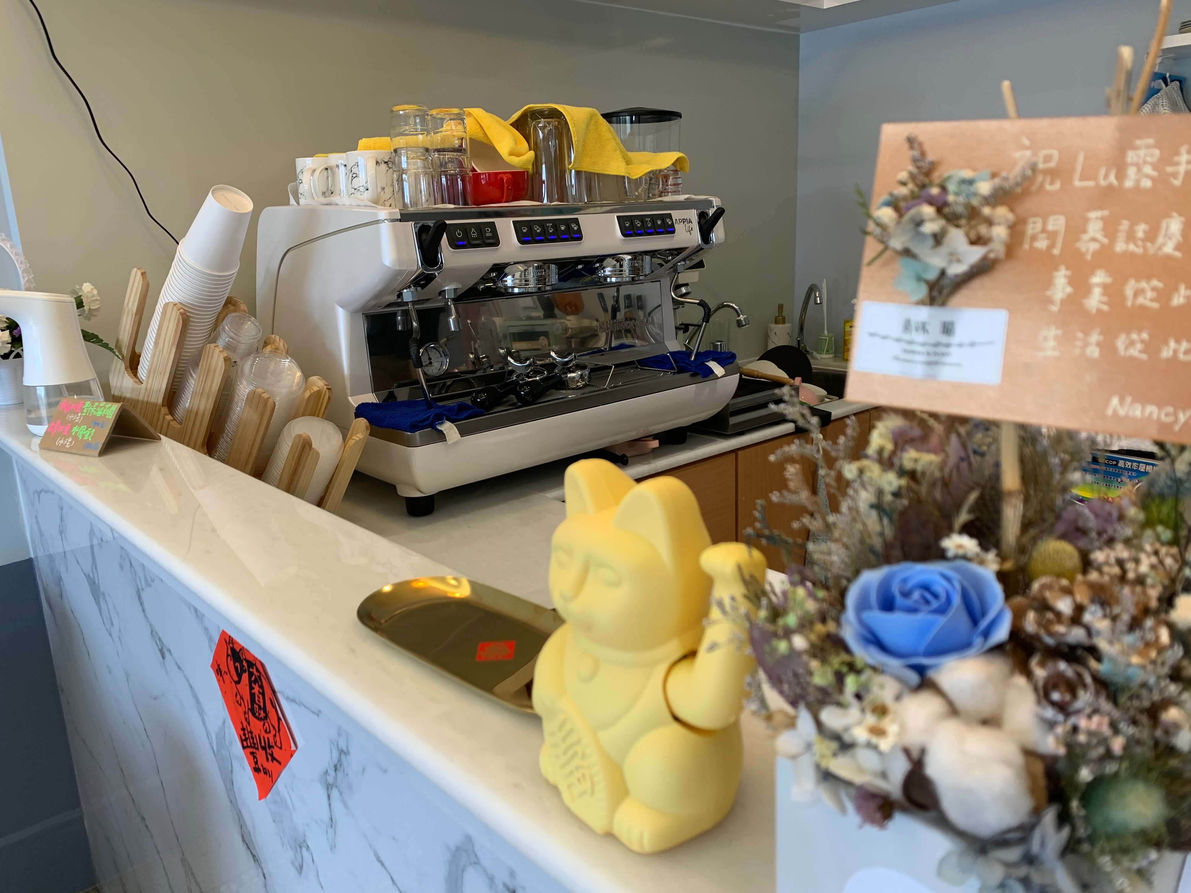 appia life 雙孔半自動 F64E 磨豆機 甜點店