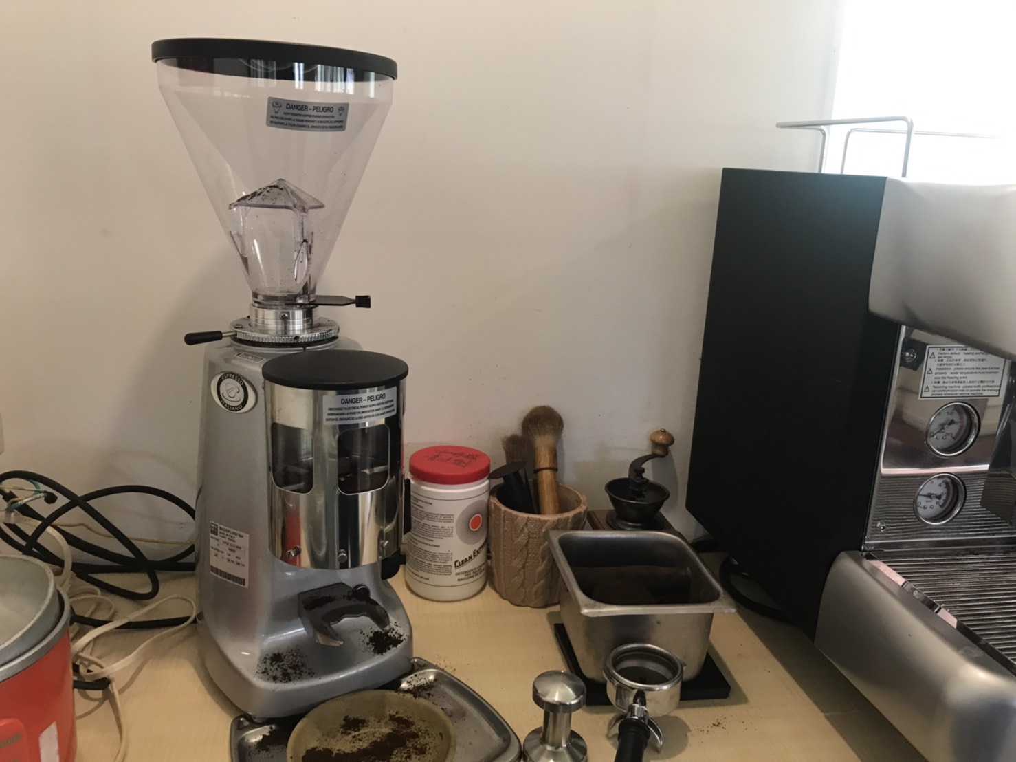 蘭園 台南 MAZZER 手撥磨豆機 Super Jolly