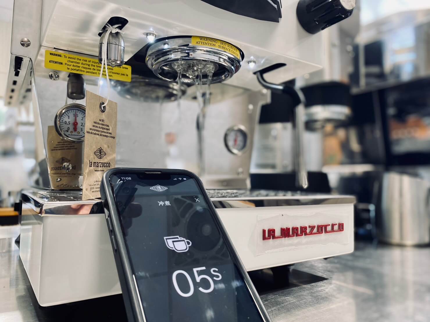 LaMarzocco linea mini展機到啡事咖啡 維堤公司貨