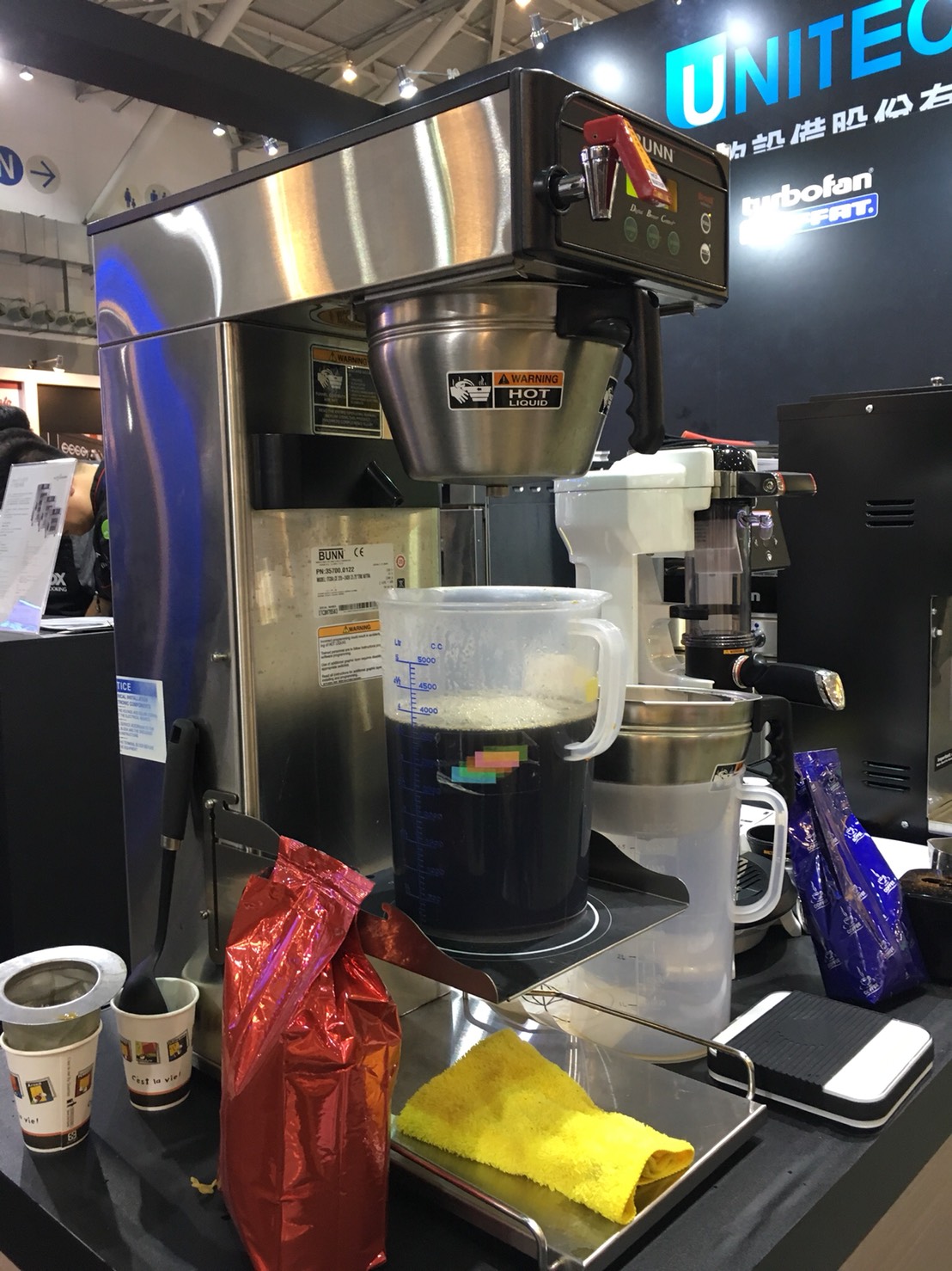 BUNN美式機煮茶機 實例 咖啡設備
