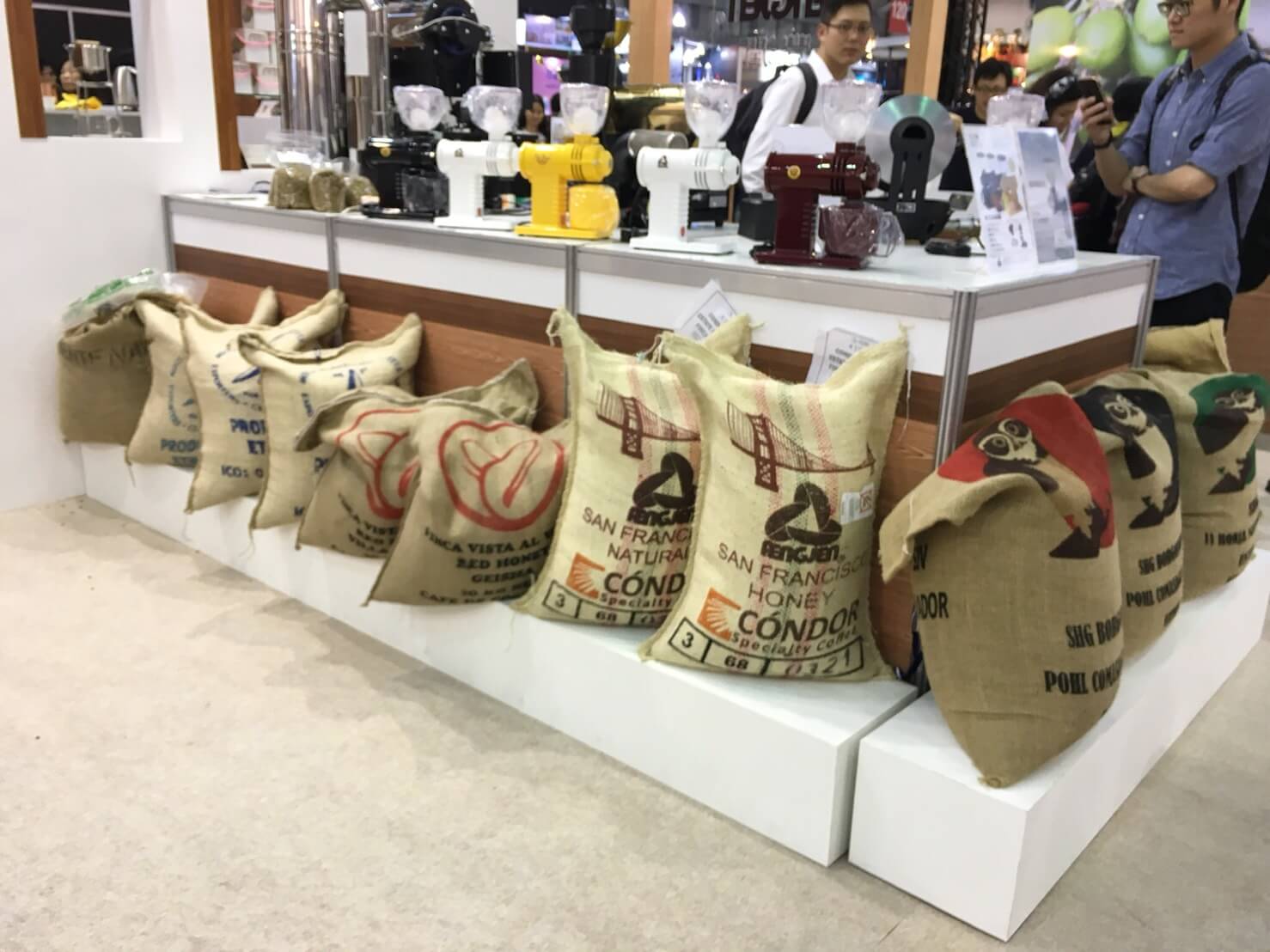 咖啡豆袋 2018咖啡展 設備原物料