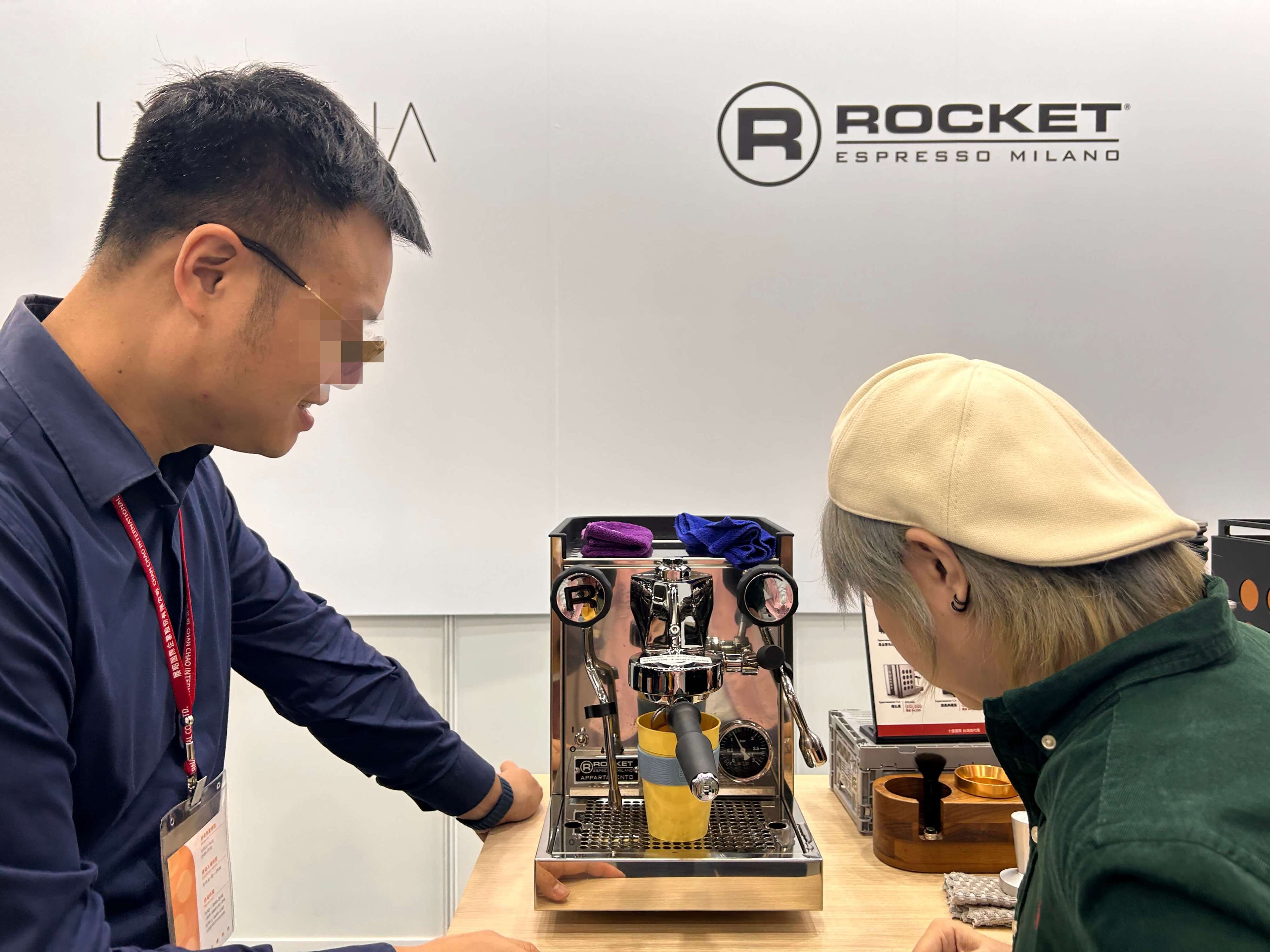 Rocket appartamento 2024咖啡展實機試用