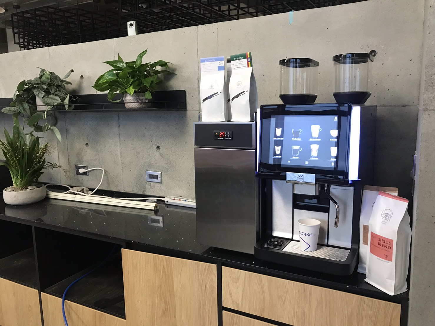 wmf咖啡機 全家便利商店 全自動咖啡機 1500s+ 新竹大型辧公室 自動進水